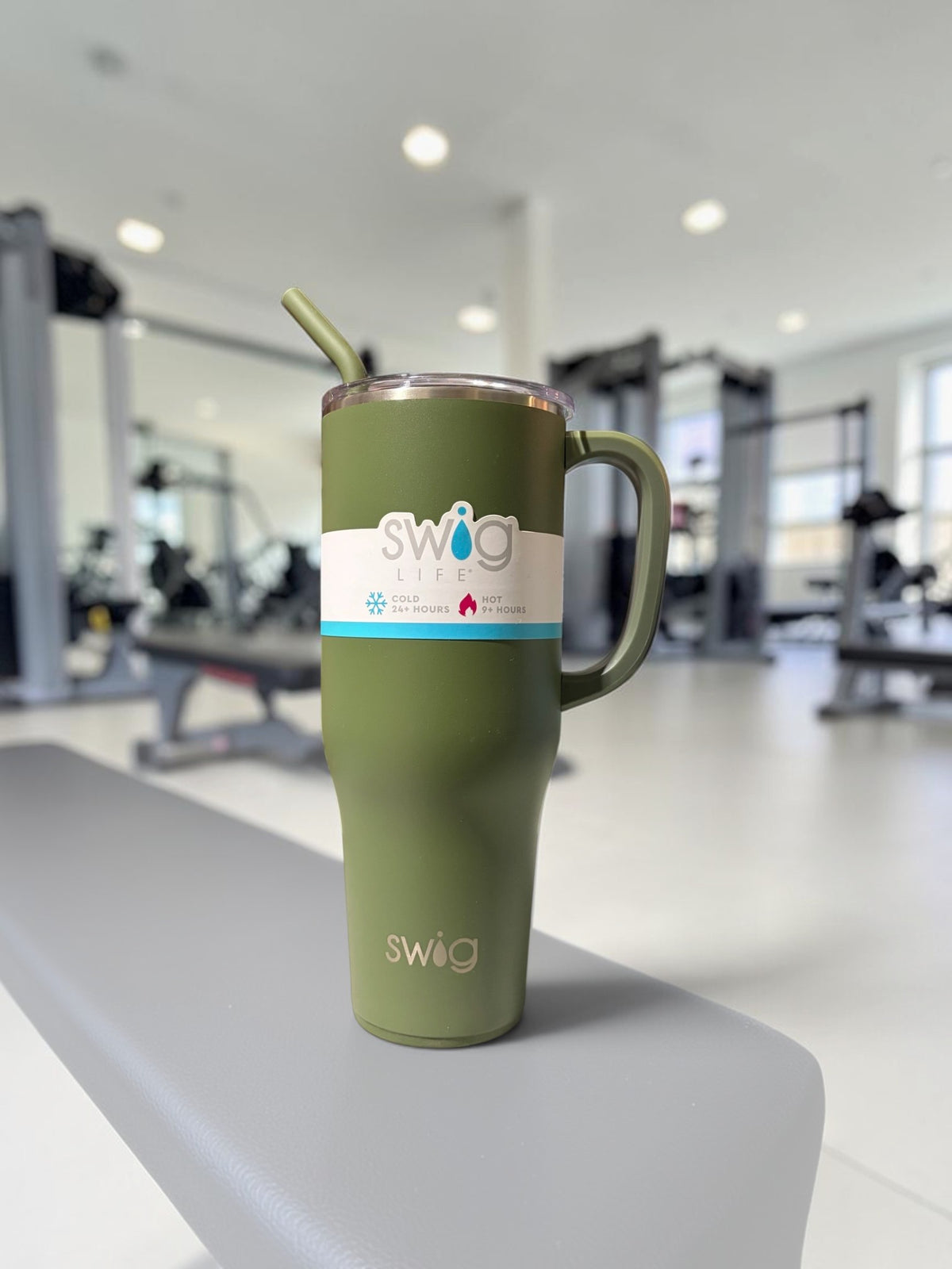 Swig Tumbler Olive Green - 40oz