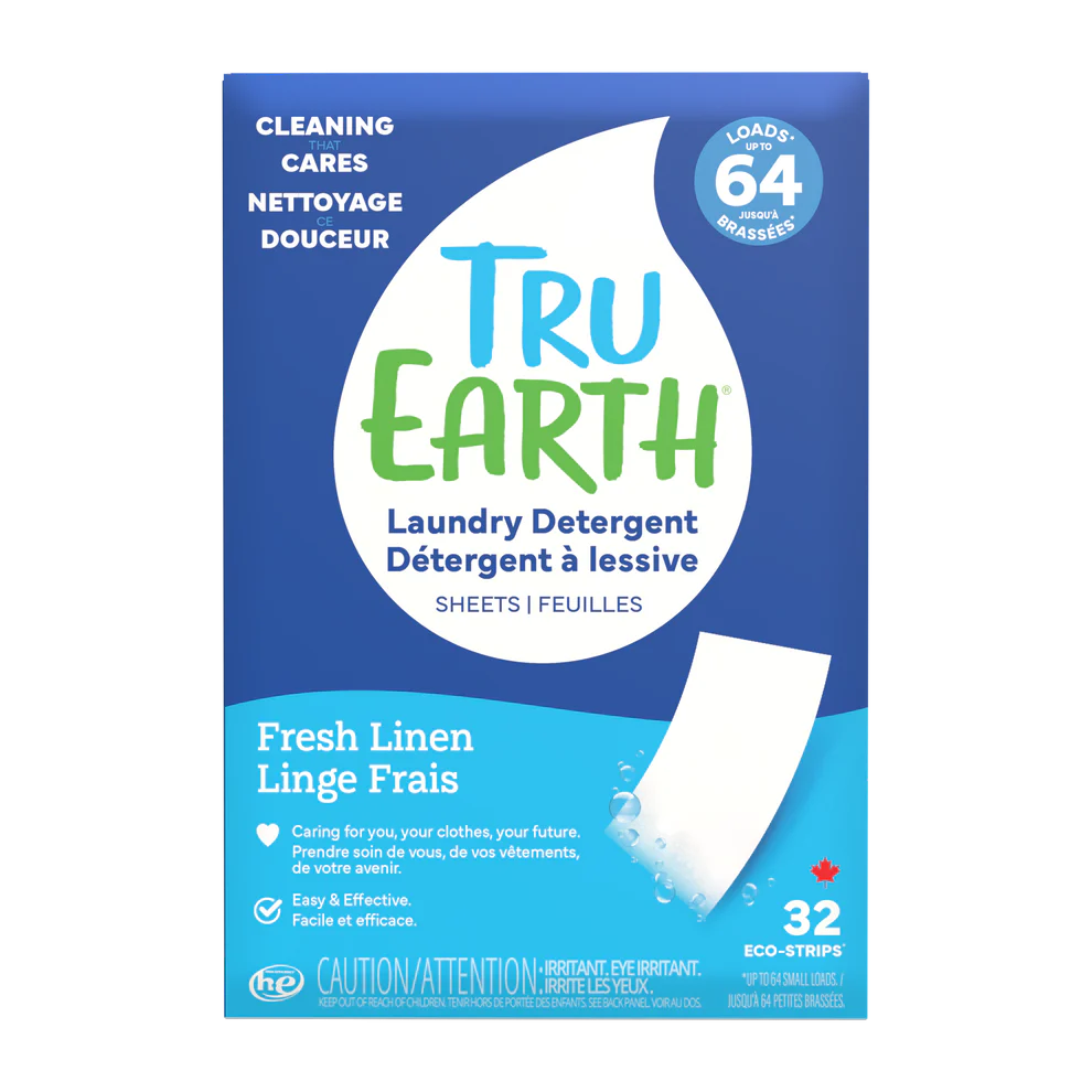 Tru Earth Fresh Linen Laundry Detergent