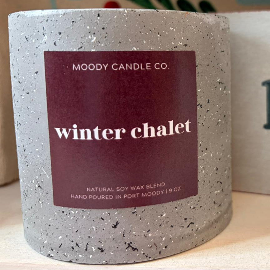 Winter Chalet Candle - Moody Candle Co.