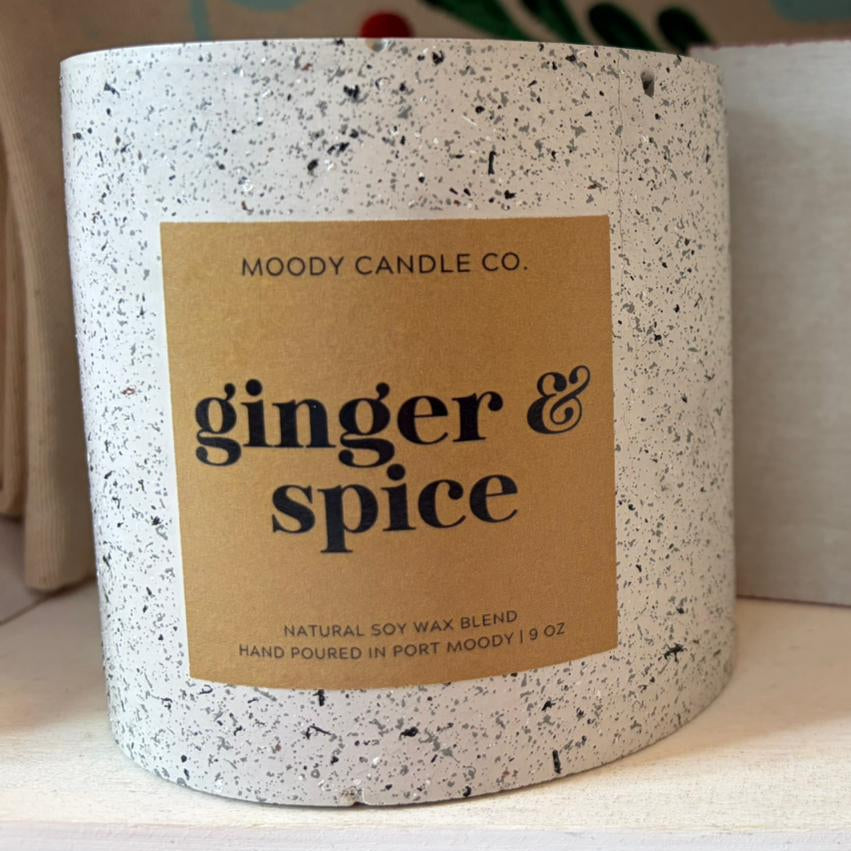Ginger & Spice Candle - Moody Candle Co.
