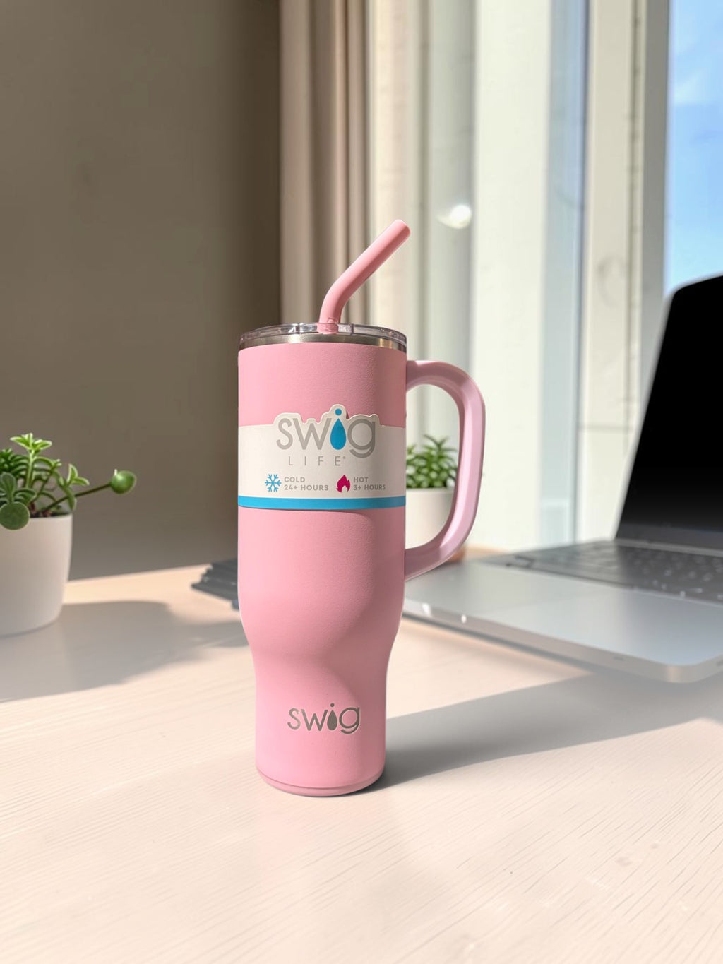 Swig Tumbler - Bush Pink