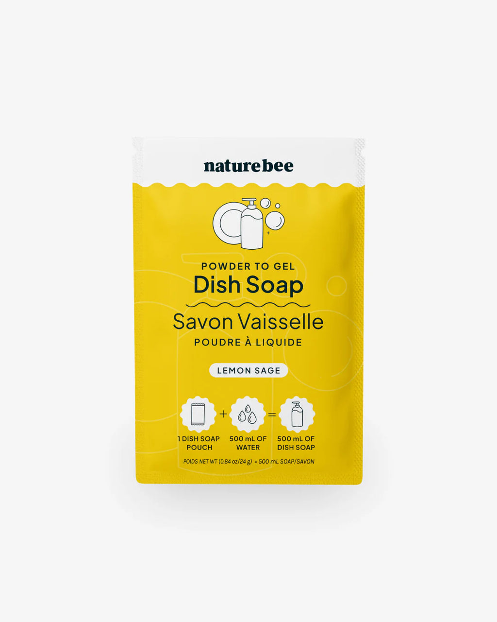 Nature Bee Powder to Gel Dish Soap Refill