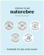 Nature Bee Powder to Gel Dish Soap Refill