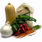 Tru Earth Reusable Cotton Mesh Produce Bags - Set of 6