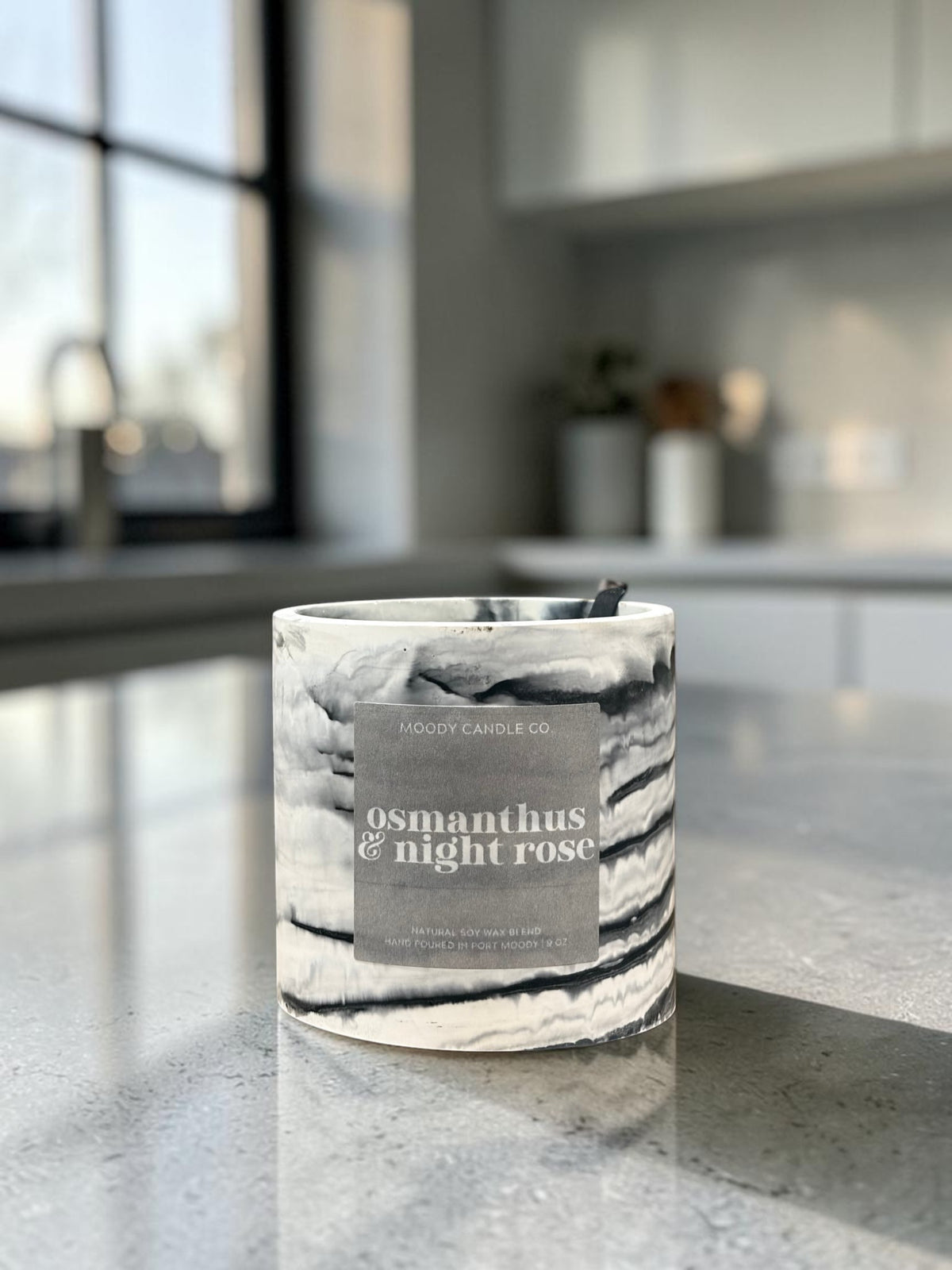 Osmanthus & Night Rose - Moody Candles Co