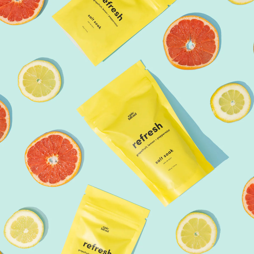 Epic Blend Vegan Bath Salts Soak - Refresh