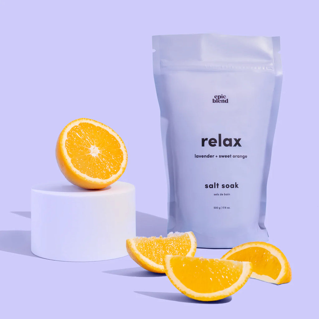Epic Blend Vegan Bath Salts Soak - Relax
