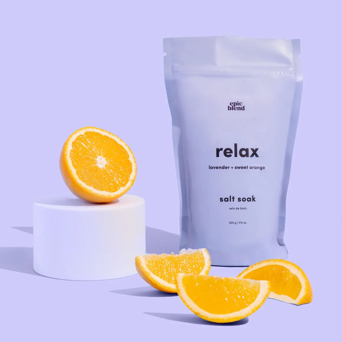 Epic Blend Vegan Bath Salts Soak - Relax