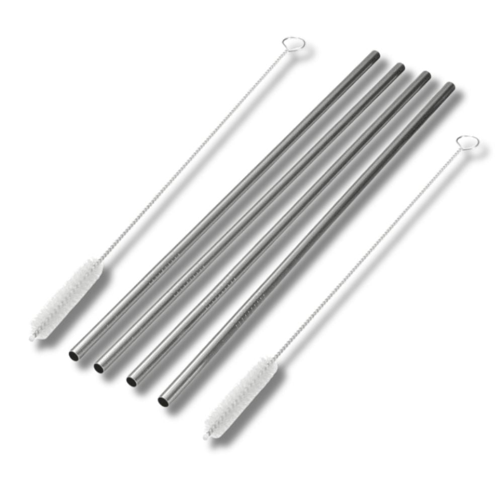 Tru Earth Stainless Steel Straws - 4 Pack