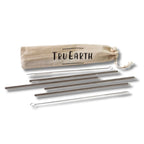 Tru Earth Stainless Steel Straws - 4 Pack