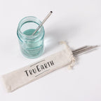 Tru Earth Stainless Steel Straws - 4 Pack