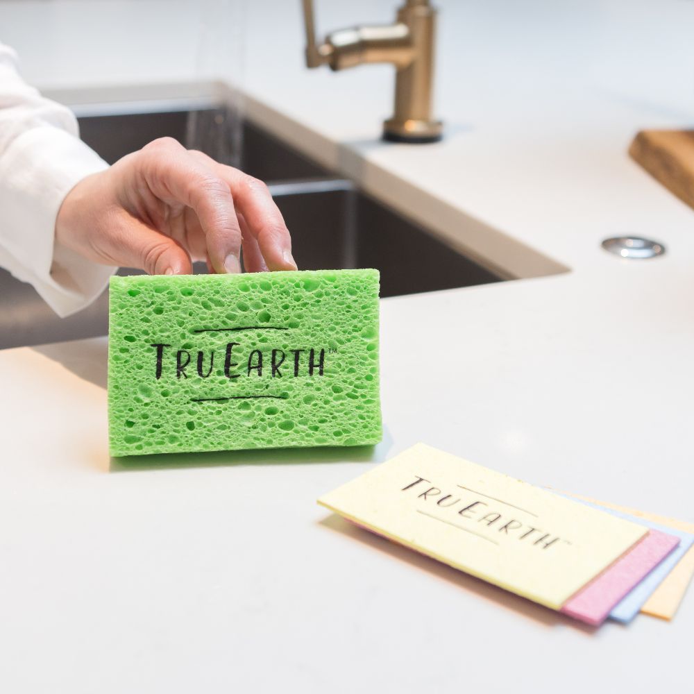 Tru Earth Compostable Pop-Up Sponges - 5 Pack