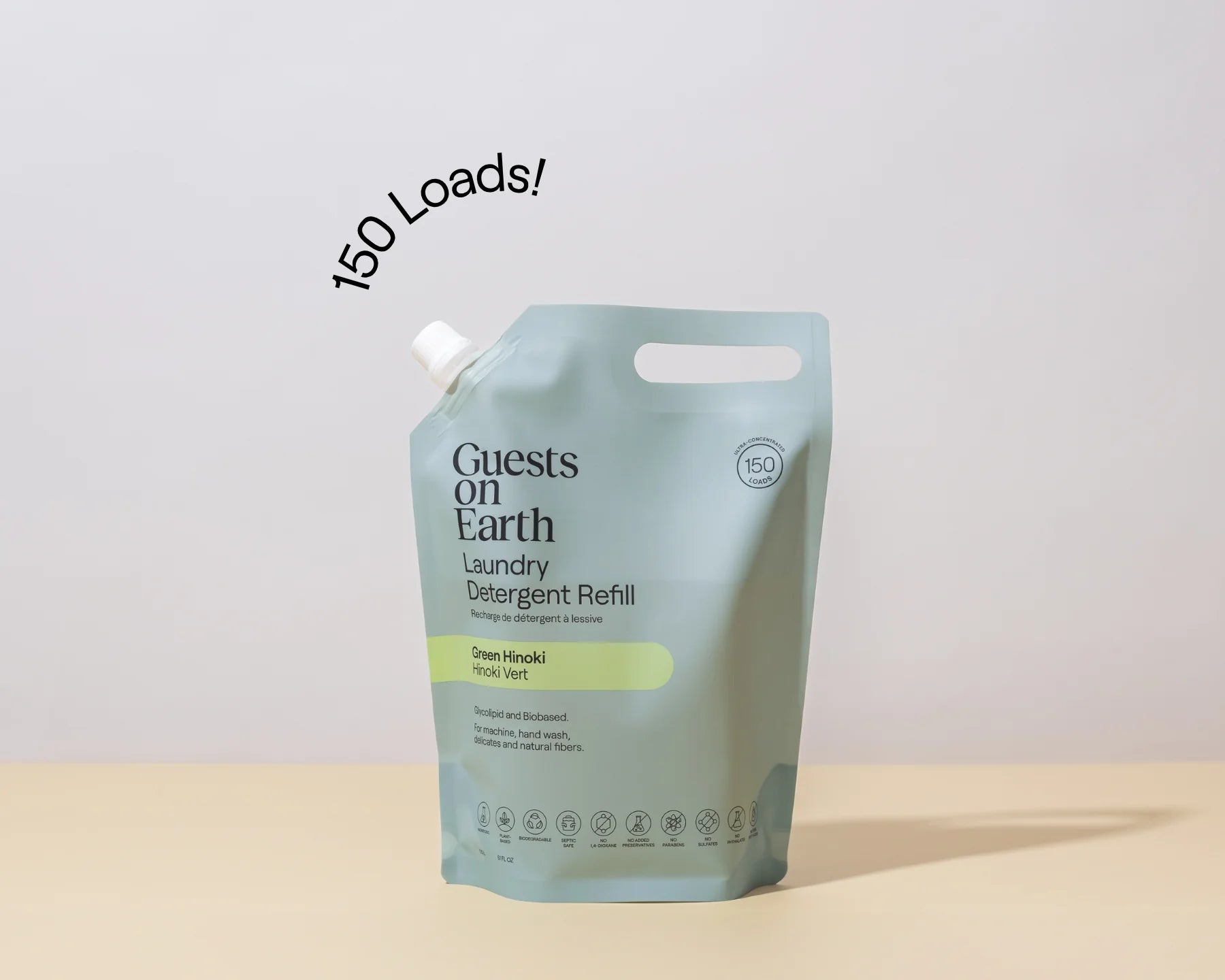 Guests on Earth - Laundry Detergent Refill - Green Hinoki