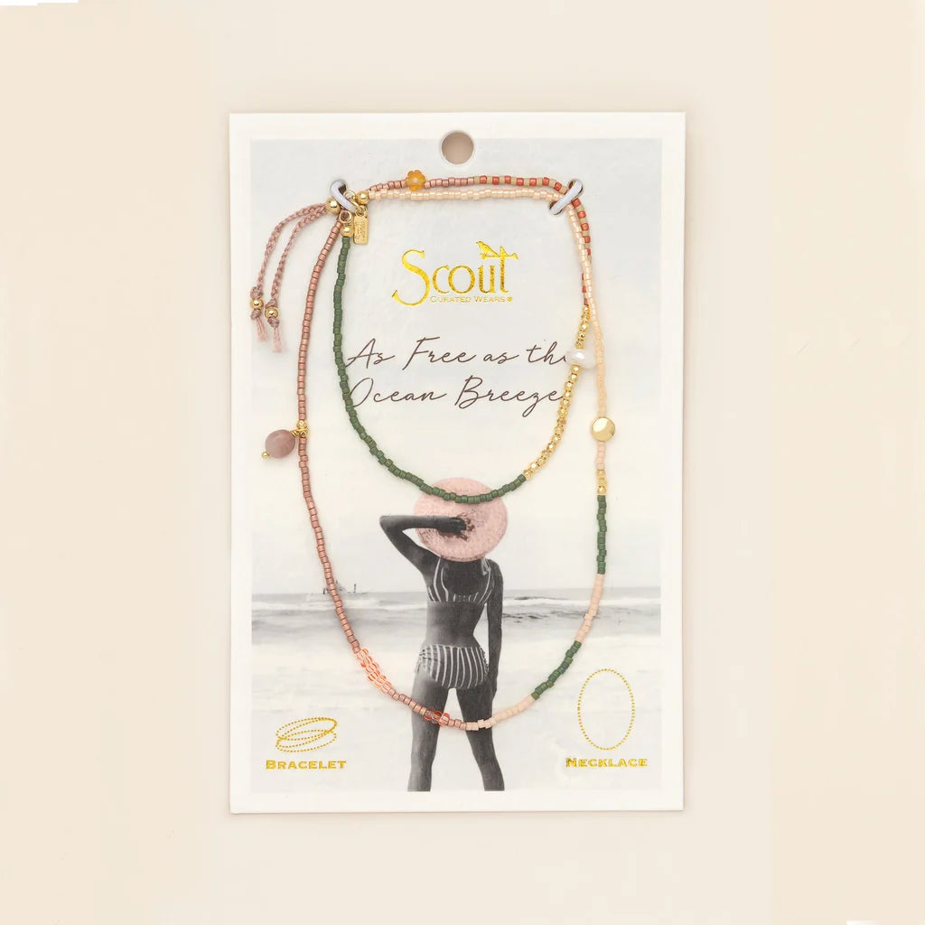 Wrap Bracelet / Necklace - Scout