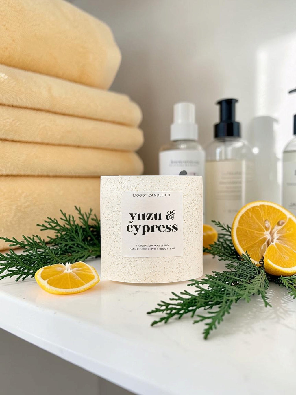 Yuzu & Cypress - Moody Candles Co