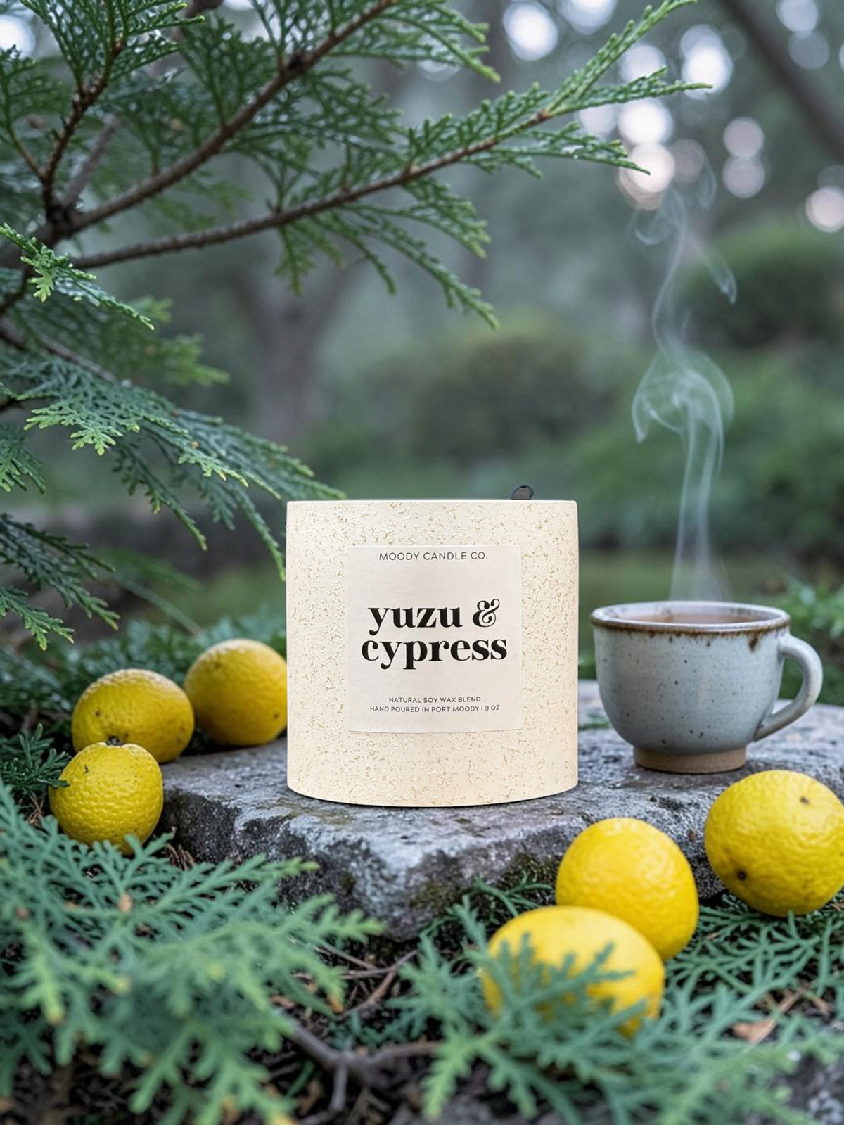 Yuzu & Cypress - Moody Candles Co