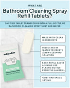 Nature Bee Bathroom Cleaning Spray Refill Tablets - Eucalyptus
