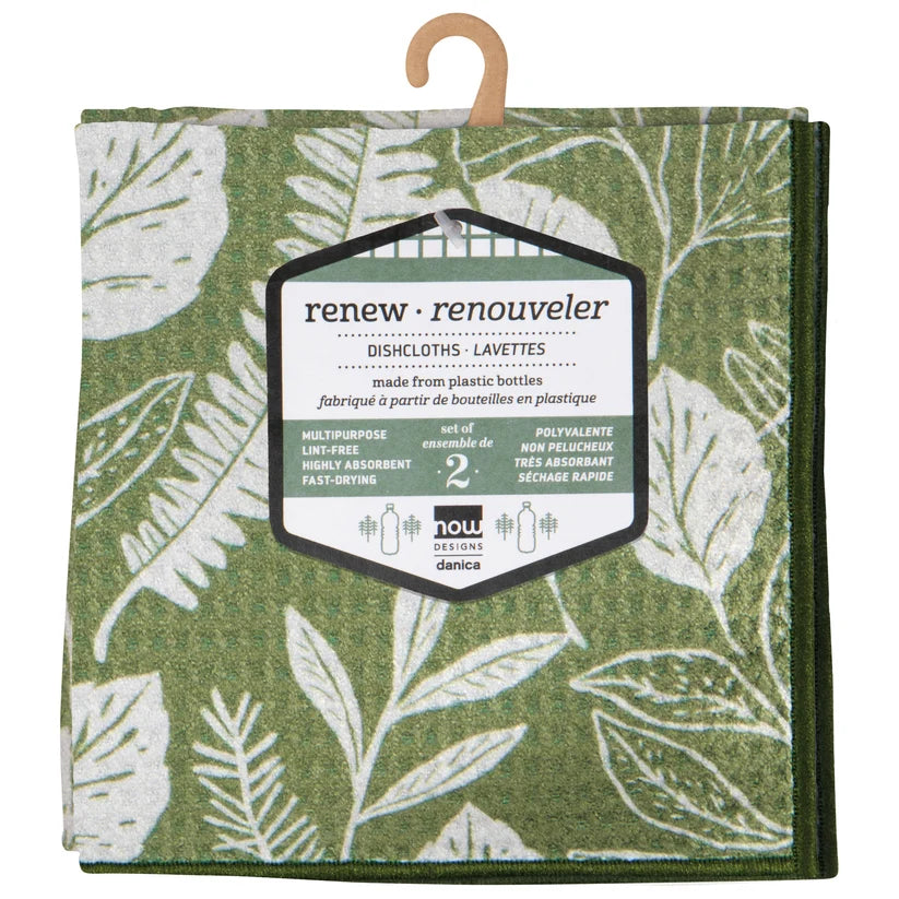 Danica Dishcloths Set of 2 - Fern & Frond