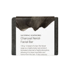 Saltspring Soapworks Face Wash Bar - CHARCOAL NEROLI