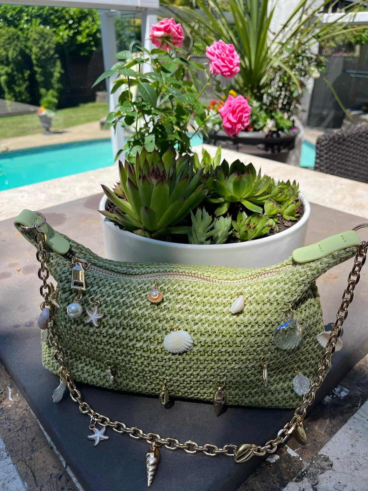 Isla & Co - Green Bag