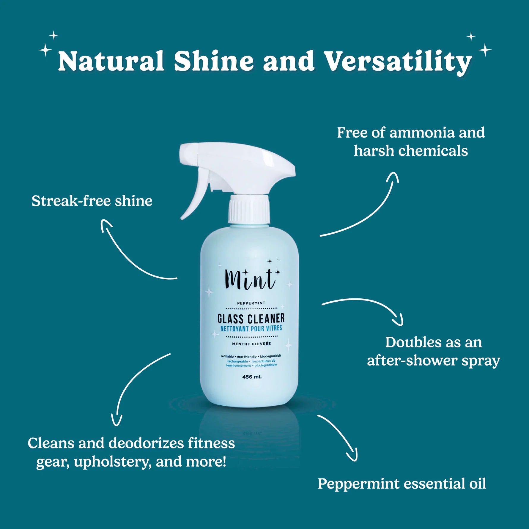 Mint Cleaning Glass Cleaner