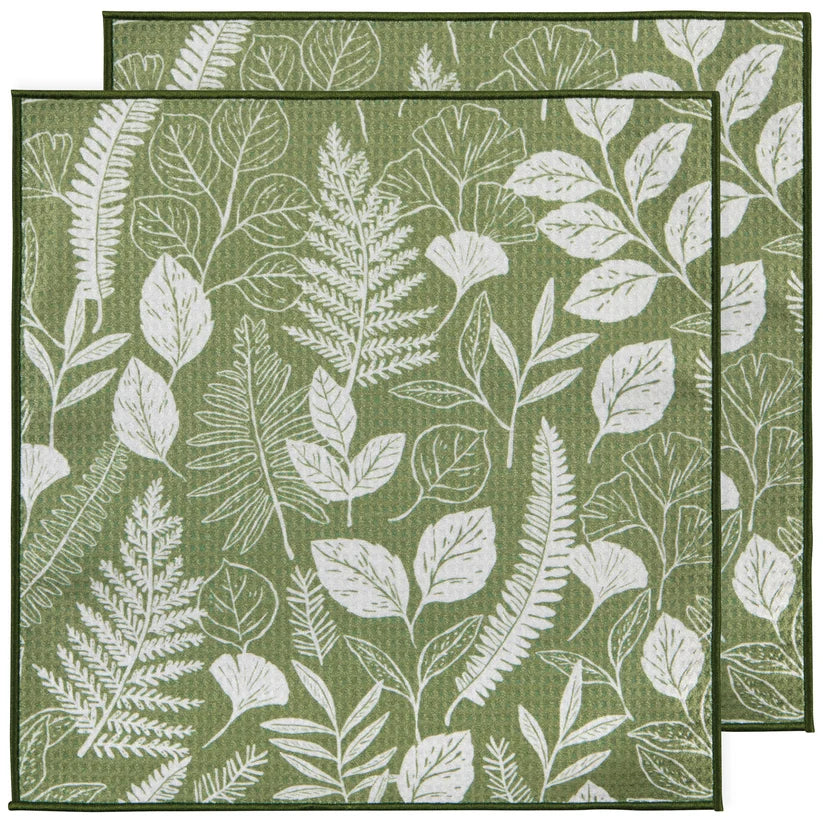 Danica Dishcloths Set of 2 - Fern & Frond