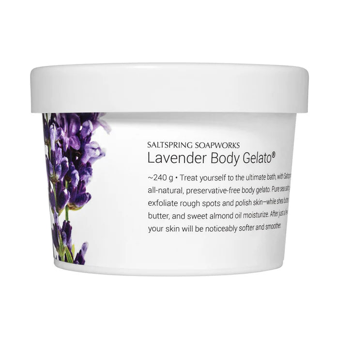 Saltspring Soapworks Body Gelato - LAVENDER