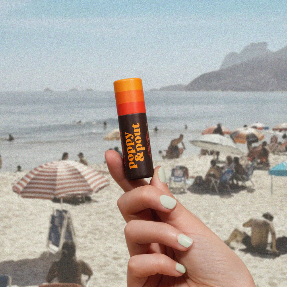 Poppy & Pout Lip Balm - Citrus Sunrise