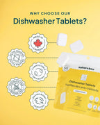 Nature Bee Dishwasher Tablets - Lemon