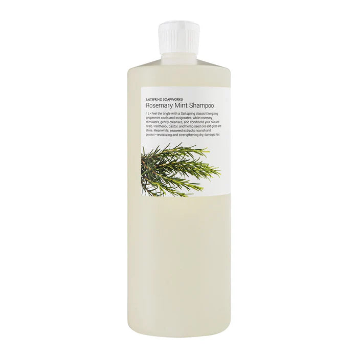 Saltspring Soapworks  - 1L Rosemary Mint  Shampoo
