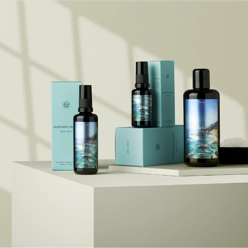 Activehumans Sea Salt Deodorant spray