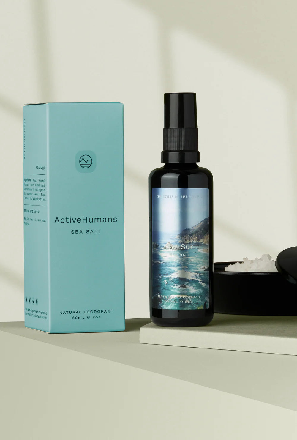 Activehumans Sea Salt Deodorant spray