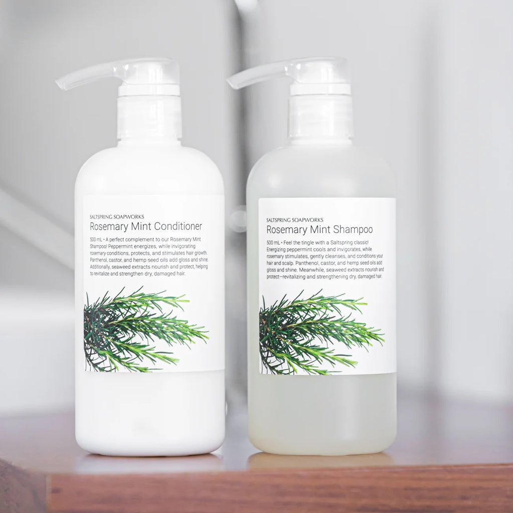 Saltspring Soapworks Shampoo 500ml - Rosemary Mint