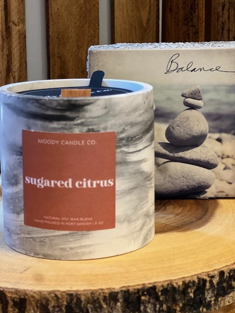 Sugared Citrus Candle - Moody Candle Co.