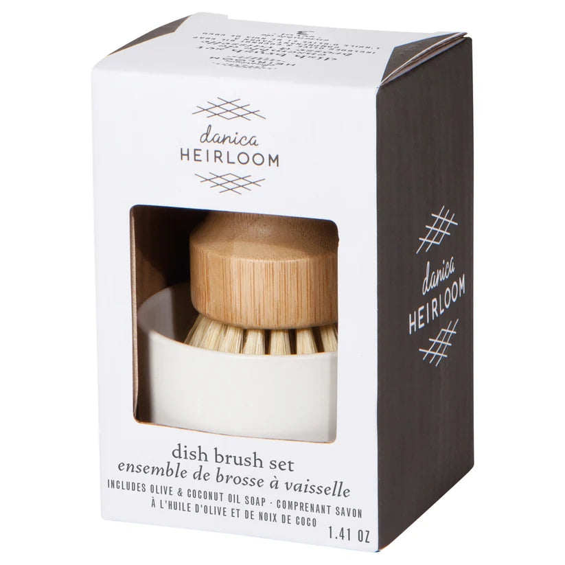Danica Dish Brush and Soap Set of 3