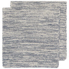 Danica Knit Dishcloths Set of 2 - Midnight Blue
