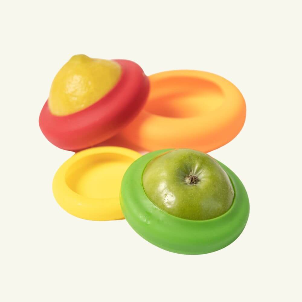 Silicone Fruit & Veggie Covers - 4 Pack