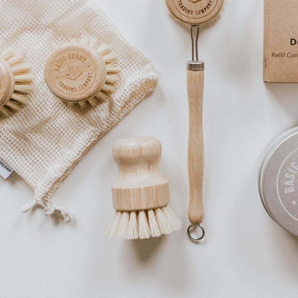 Natural Dish Scrub Brush