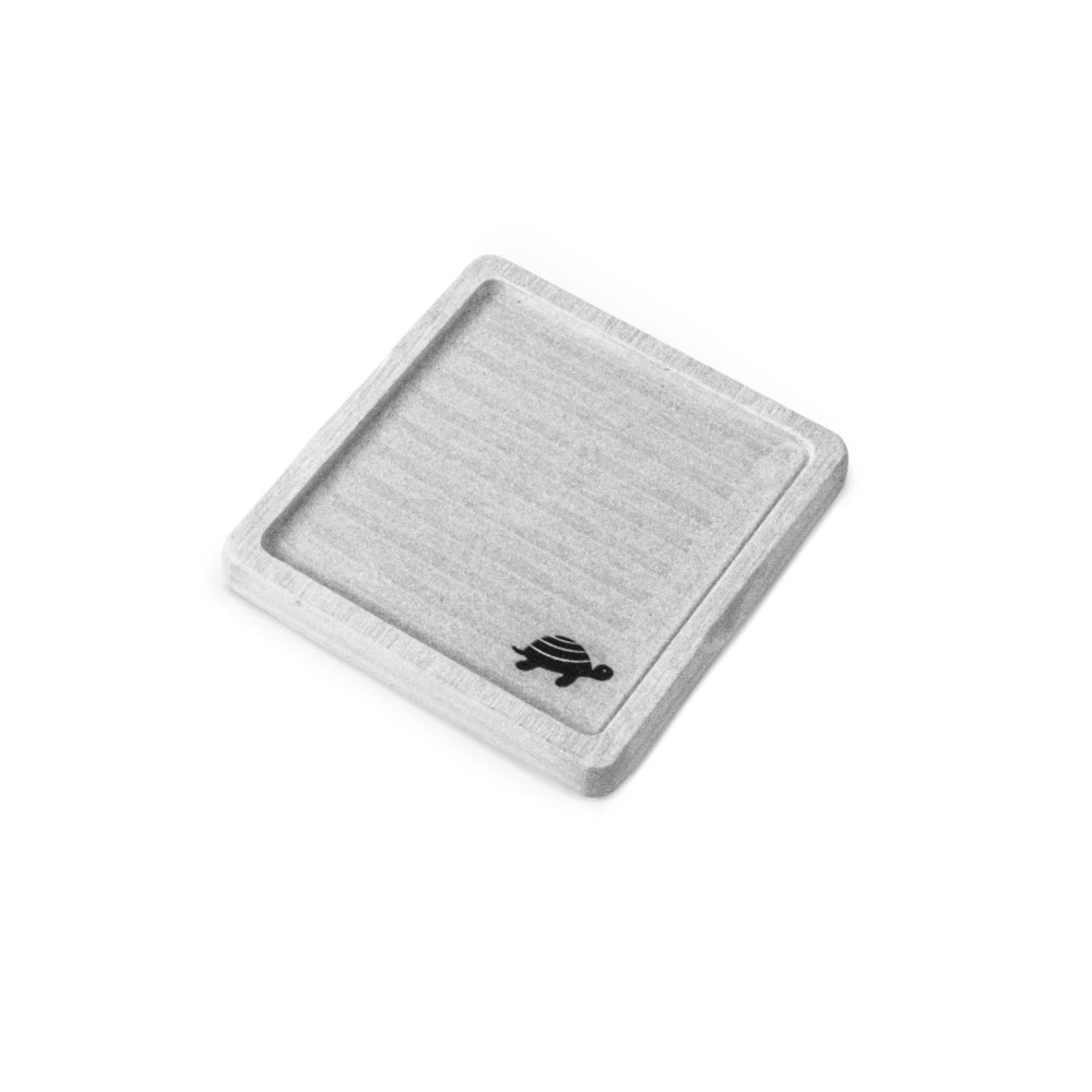 Grey Absorbent Diatomaceous Earth Soap Dish By Net Zero Co.