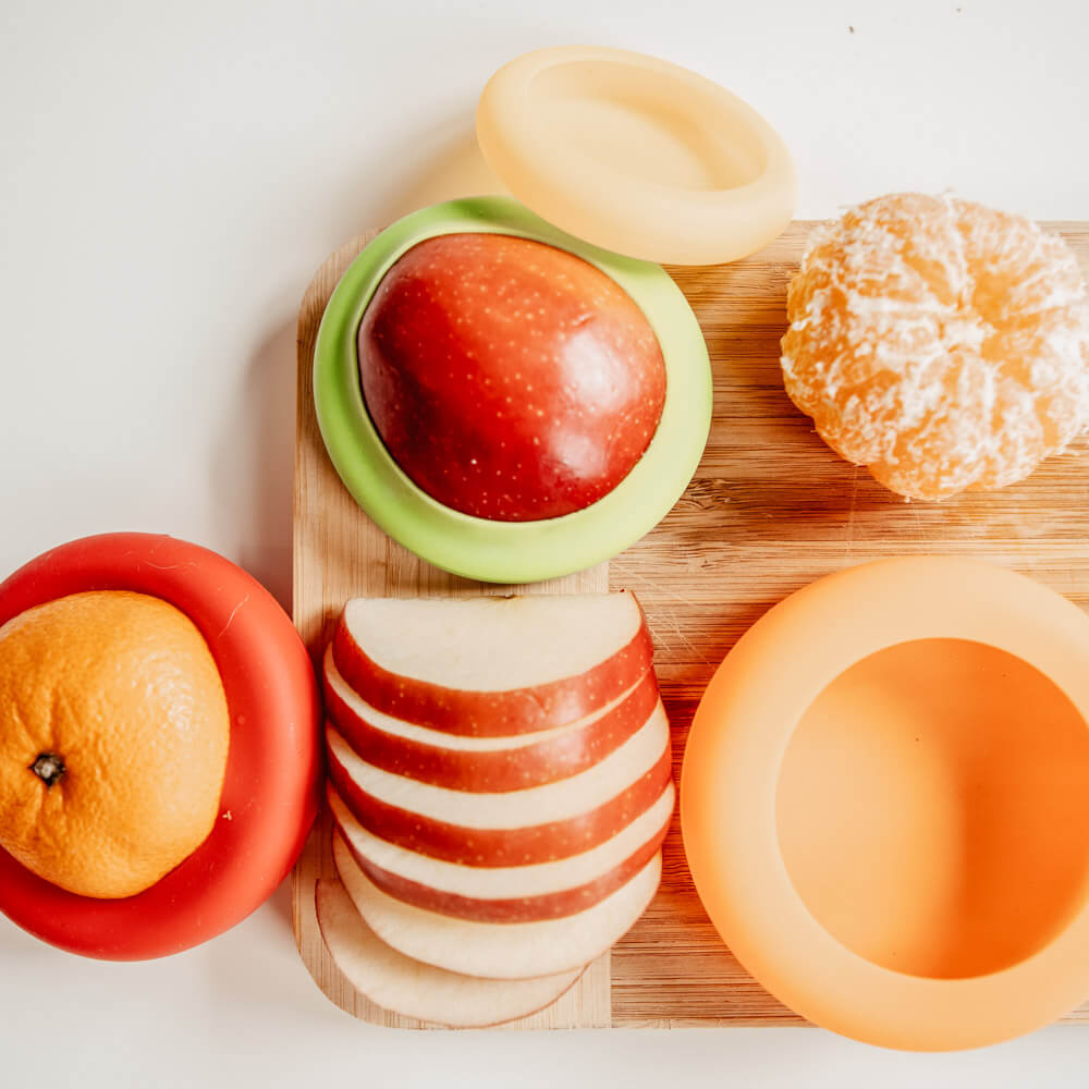 Silicone Fruit & Veggie Covers - 4 Pack