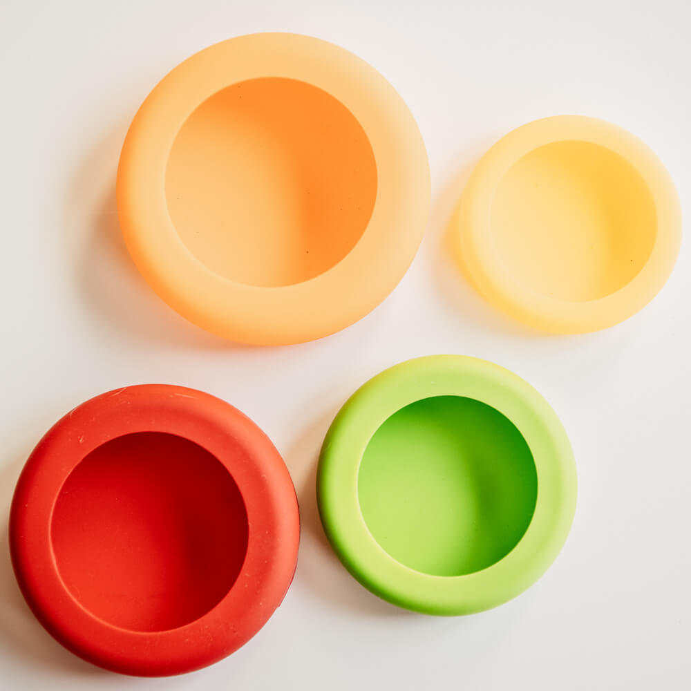 Silicone Fruit & Veggie Covers - 4 Pack