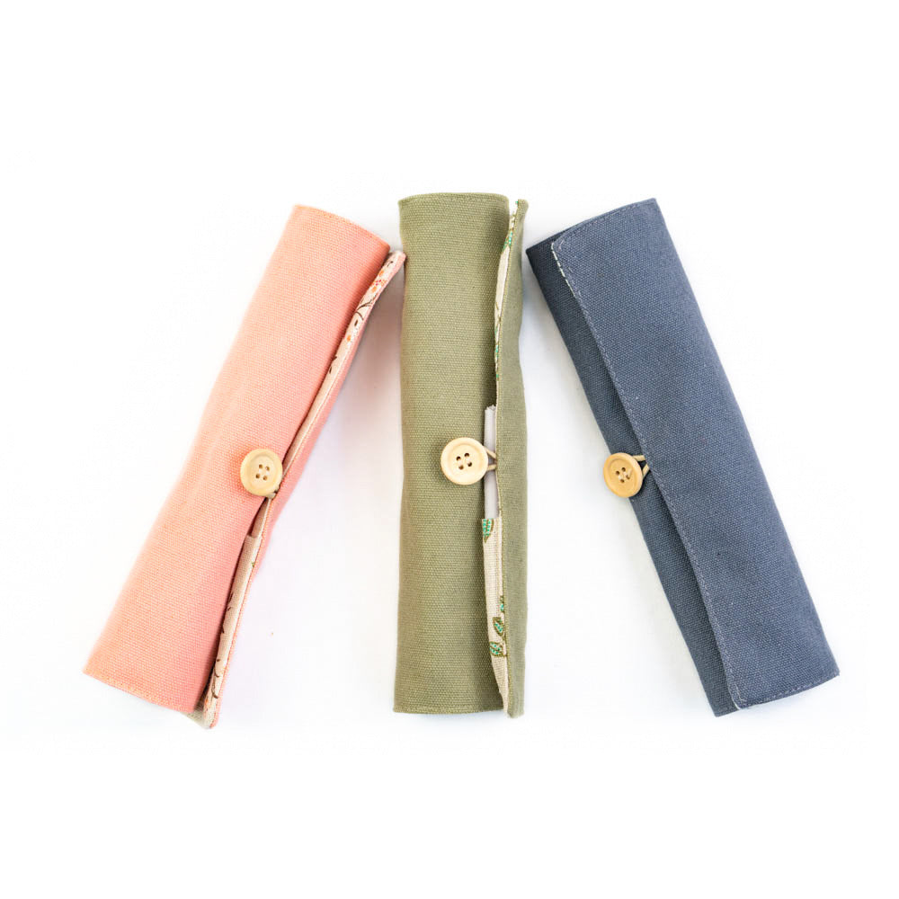 Bamboo Cutlery Set With Pouch By Net Zero Co.