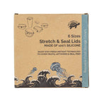 Six Sizes Silicone Stretch Lids With Eco Friendly Zero Waste Packaging